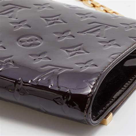 louis vuitton vernis ana clutch